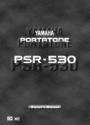 Yamaha PSR-530 Owner's Manual